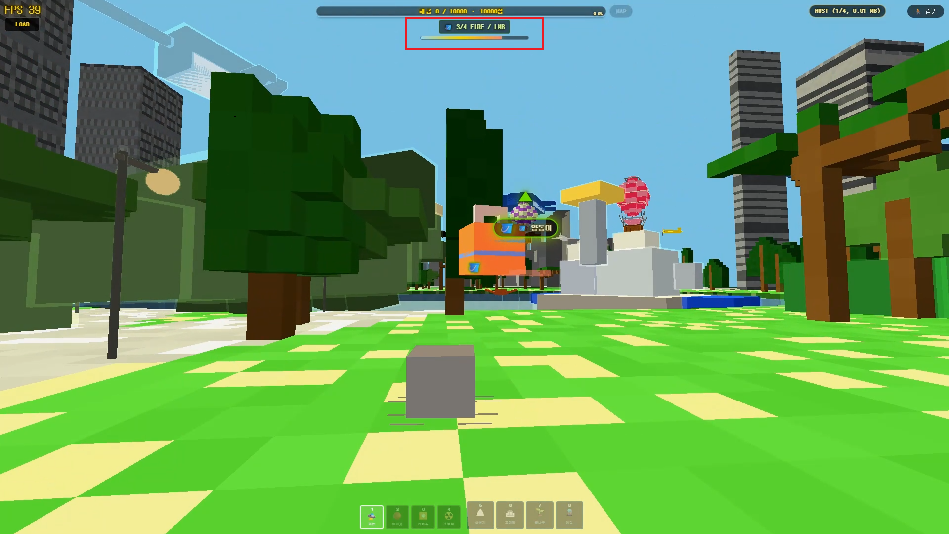 The snapback counter at 3/4. Four stacks are needed to unlock the Grab, and three are already filled.